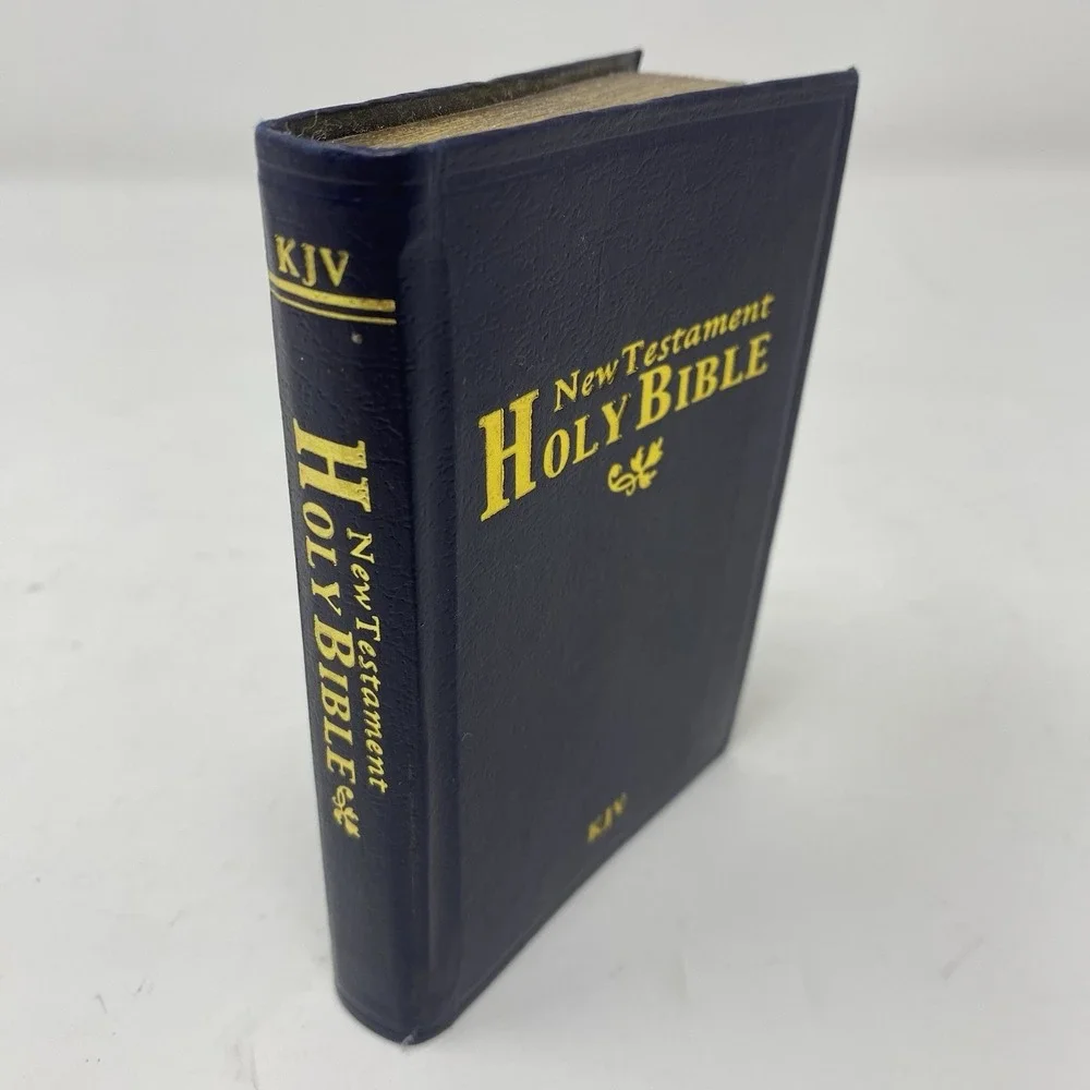 New Testament Holly Bible King James Version Pocket Sz 4.5x3